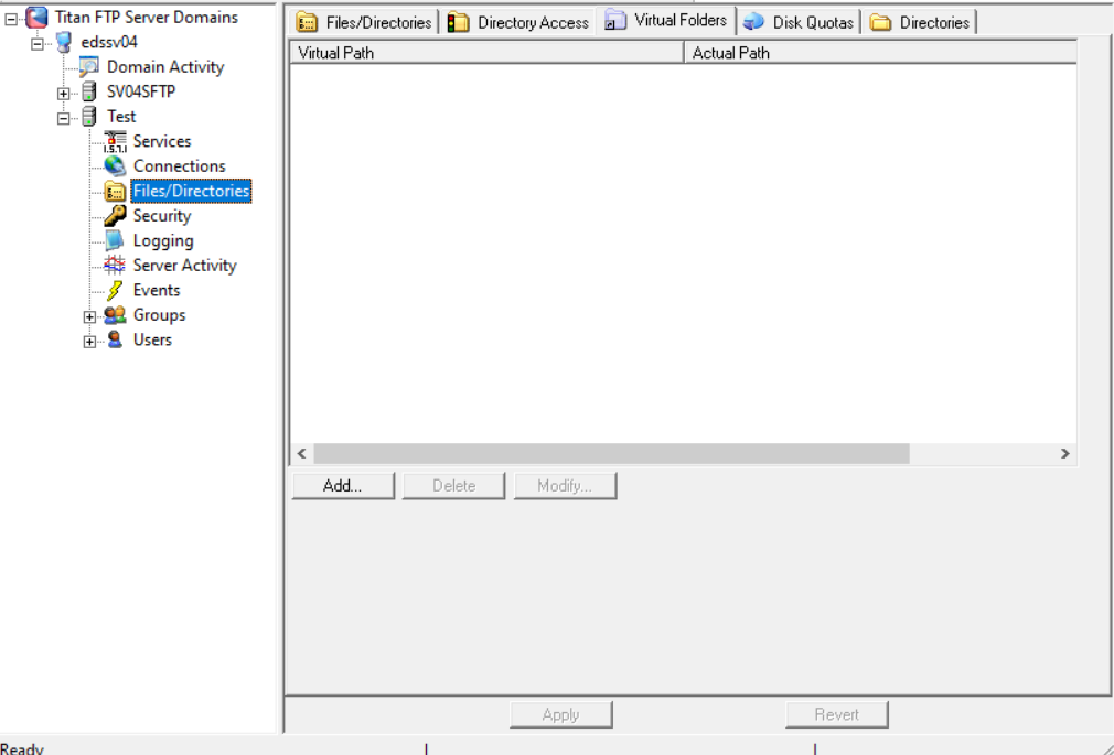 HowTo Create a Virtual Folder