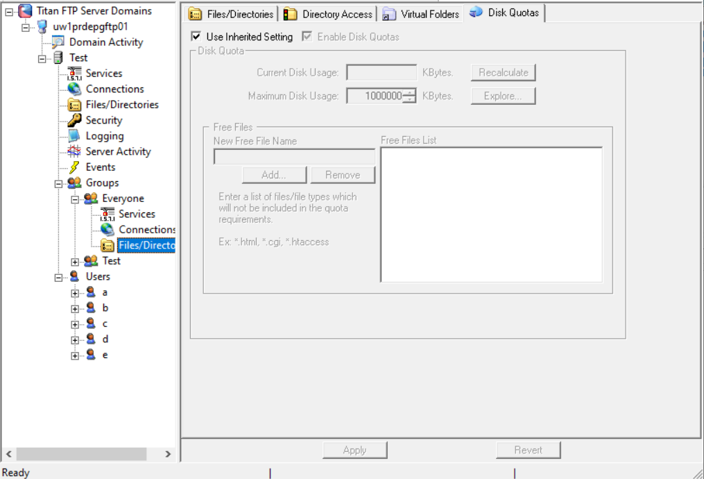 How To Set up disk quotas
